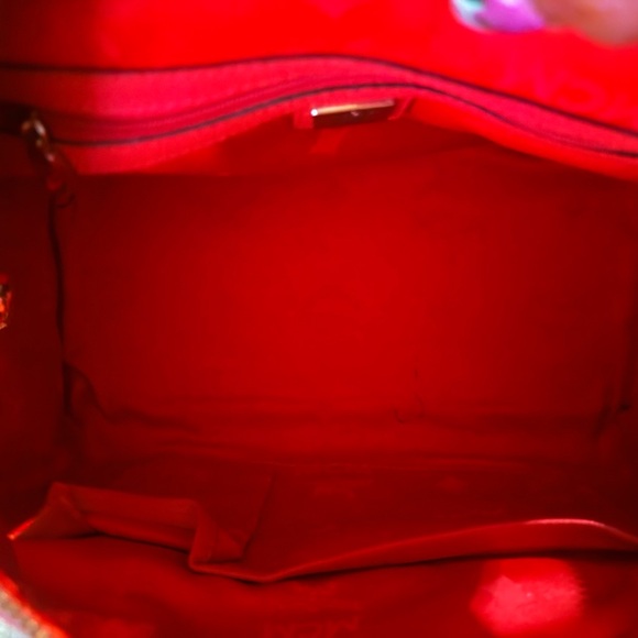 MCM Orange Satchel Bag - Picture 5 of 8